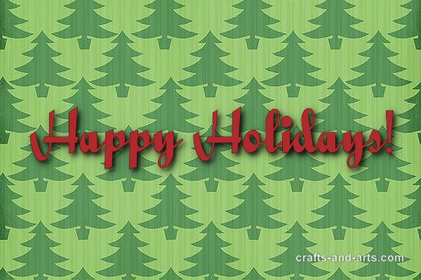 Holiday Tree Card