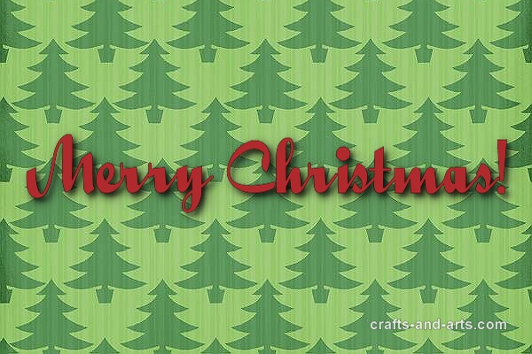 Christmas Tree Card