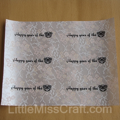cherry blossom new year wedding greeting card vellum cardstock elegant craft tutorial