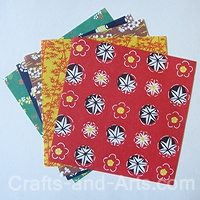 Crane Origami craft