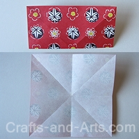 Crane Origami craft