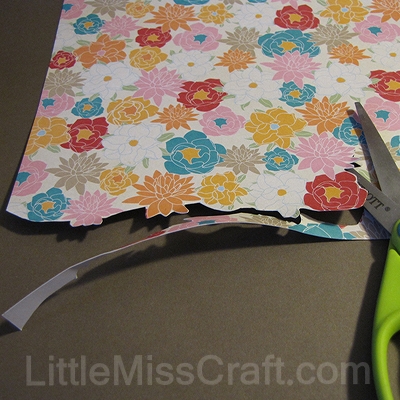 handmade flower cutout greeting card craft tutorial