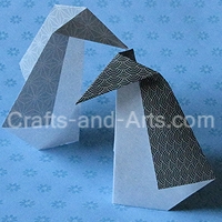 Penguin Origami Craft