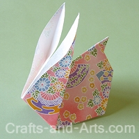 Rabbit Origami Craft