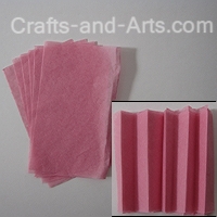 Ranunculus Tissue Paper Flower Craft