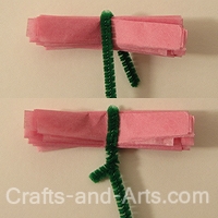 Ranunculus Tissue Paper Flower Craft