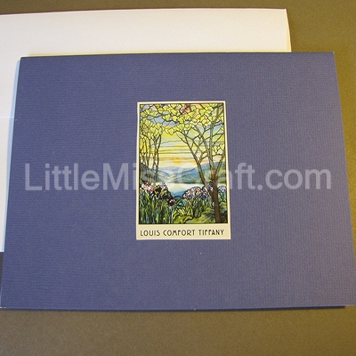 handmade recycled postage greeting card craft tutorial