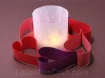 Heart Tea Candle Craft