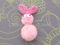 Rabbit Pom-pom Craft