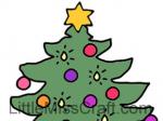 Christmas Tree Coloring Page