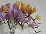 Freesia Tissue Paper Flowers Craft