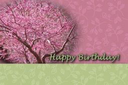 Cherry Blossom Birthday Craft